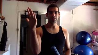 How I got rid of Golfers Elbow Forever  Thera Band Flexbar [upl. by Sirrad]