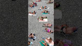 Nice France 4k  Walking tour on the beach of Nice France [upl. by Aicirtan957]