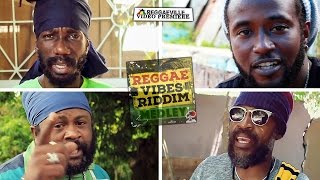 Reggae Vibes Riddim Medley  Sizzla Lutan Fyah Delus and more Official Video 2016 [upl. by Karrah]