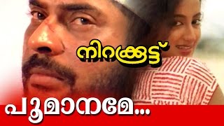 Poomaname  Nirakkoottu  Mammootty  Sumalatha  Video song [upl. by Webber]