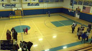 Lansing High School vs Trumansburg Womens Varsity Basketball [upl. by Fital245]