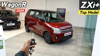 Maruti Suzuki WagonR Top Model ZXi DT 2024 ❣️ WagonR Top Model Reallife Review 😍 [upl. by Ameekahs]