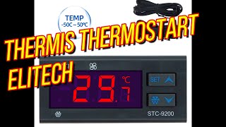 Thermis Thermostat Elitech dan kode erorr [upl. by Eleynad]