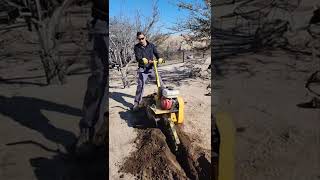 How to dig a trench easily [upl. by Allenrad]