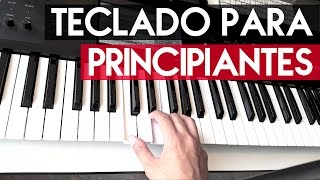 Clases de Teclado para Principiantes  Tutorial de Teclado Gratis  Como Tocar Teclado [upl. by Nale494]