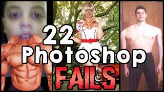 22 FOTOMONTAGGI DISASTROSI Photoshop Fails [upl. by Kall665]