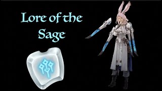 FFXIV Job Lore of the Sage [upl. by Viviana]