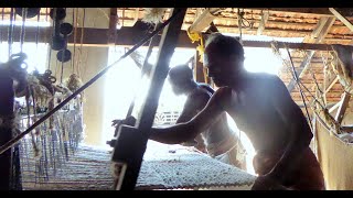 India Coir mat factory in Karappuram Kerala [upl. by Rotberg]