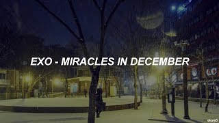 EXO  Miracles in December  Sub español [upl. by Arrio280]