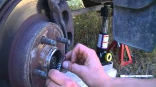 Replacing automatic locking hubs with manual hubs on a 1998 ford ranger [upl. by Ailemaj]