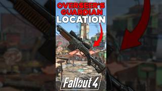 LEGENDARY OVERSEERS GUARDIAN RIFLE LOCATION IN FALLOUT 4 [upl. by Miahc565]