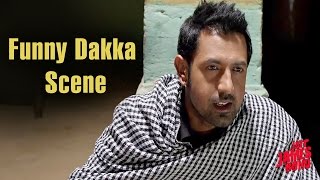 Funny Dakka Scene  Punjabi Comedy  Gurpreet Ghuggi  Jatt James Bond [upl. by Zonnya]