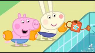 Peppa pig episode simming Kids video [upl. by Airreis]