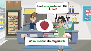 Essen Und Trinken  Thema  A1 Sprechen Teil 2  Sonntag Kochen Preis  Goethe Zertifikat Deutsch [upl. by Ecnatsnok]