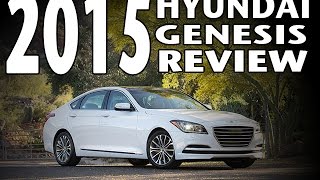 Review of the 2015 Hyundai Genesis Test Drive and Price Range [upl. by Lockhart]