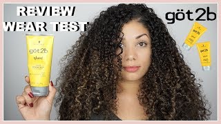 Got2B Glue REVIEW amp WEAR TEST  Curly Hair Products [upl. by Ogren]