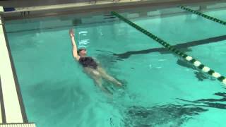 Potomac Marlins Backstroke Drill Progressions Video [upl. by Kalie223]