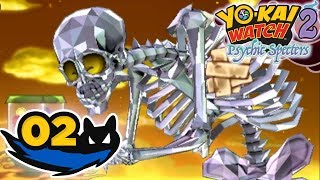 YoKai Watch 2 Psychic Specters Walkthrough  Part 2  Glitzy Bones [upl. by Willamina]