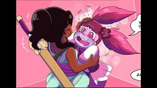 Diamond Spinel AU Connie Arrives Comic Dub [upl. by Bowie]