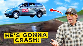 We Raced Mini Vans On a Straight Rhythm Track [upl. by Aelam]