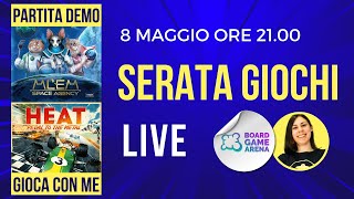 🔴 Serata Giochi Live su BGA Mlem Heat [upl. by Mercer]