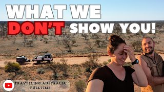 Whats NOT shown on YOUTUBE Travelling OUTBACK AUSTRALIA  48HRS OF REAL LIFE ADVENTURES UNCUT [upl. by Inattirb]