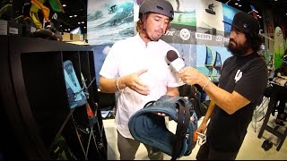 2017 ION Harnesses  Wetsuits  Travel Bags at 2016 Surf Expo [upl. by Nicolle]