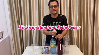 Cara buat Air sirap bandung soda POWER dan tidak berketul² [upl. by Haleemaj]