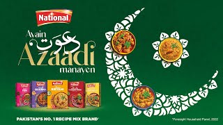 National Foods  DawateAzaadi [upl. by Ahseket748]