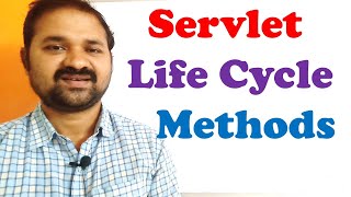 Servlet Life Cycle Methods  Web Technologies  Advanced Java [upl. by Let]