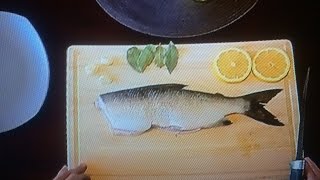 BBQGrillingBaking whole fish Whitefish Tullibee Cisco Lake trout [upl. by Rramed]