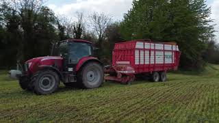 Grass Silage 2023  Croatia  OPG Horvat [upl. by Htiekal92]