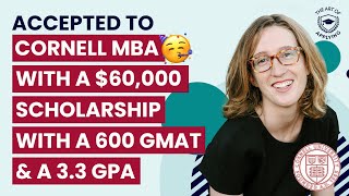 Cornell MBA Acceptance with a Forte Scholarship Despite a Low GPA  Laurens Story [upl. by Esinehs]