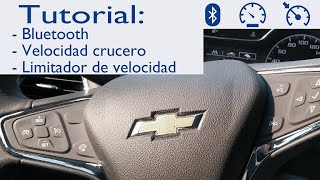 Chevrolet Cruze bluetooth y velocidad crucero [upl. by Dranik889]