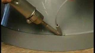 Plastic Hot Air Welding of PVC Ventilation Pipe amp Pittings [upl. by Dyun]