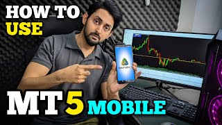 HOW TO USE METATRADER 5 MOBILE APP IN 2024  MT5 MOBILE APP 2024 [upl. by Afatsum]