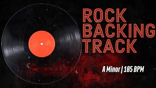 Crazy Rock Backing Track Artic Monkeys Type  Am  105 BPM [upl. by Ringler587]