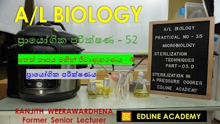 Microbiology Practical No 06  Wet heat sterilization Advanced Level Biology Practicals [upl. by Adnorhs512]