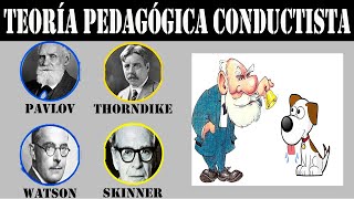 Teoría de Aprendizaje Conductista  Watson Pávlov y Skinner [upl. by Midge]