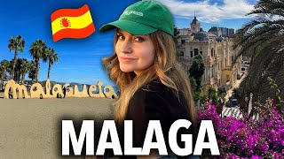 MALAGA Hiszpania zwiedzanie co warto zobaczyć Malaga zimą  VLOG 2024 [upl. by Hughes591]