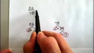 Reducing Fractions using Prime Factorization [upl. by Hayyikaz442]