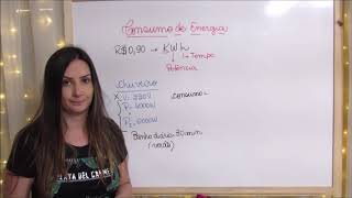 Eletricidade Básica  Aula 31  Cálculo de Consumo de Energia Parte 1 [upl. by Streetman]