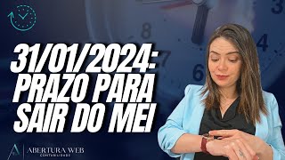 PRAZO PARA MUDAR DE MEI PARA ME 2024  MICROEMPRESA [upl. by Nelo]