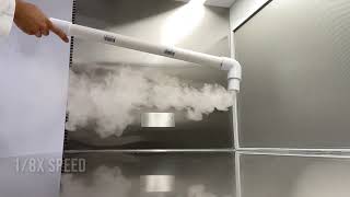 Horizontal Laminar Flow Hood Smoke Test [upl. by Elon]