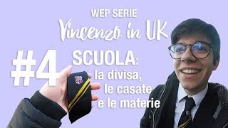 WEP SERIE  Vincenzo in UK  Episodio 4  SCUOLA la divisa le casate e le materie [upl. by Whitney]