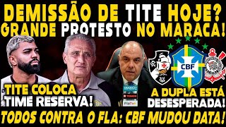 TITE DEMITIDO HOJE LANDIM PRESSIONADO POR DEMISSÃO TODOS CONTRA O FLA CBF MUDA TUDO TIME RESERVA [upl. by Bridwell455]