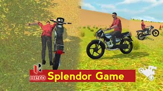 Hero Splendor Game 2024  New Game 2024  Bike Game [upl. by Falk]