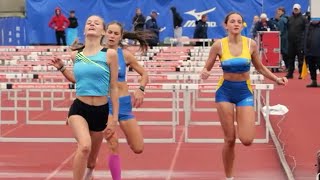 Rutar Gaja SLO 80 m Hurdles Girls 1st Place 1165 National Champioships Ptuj 2024 [upl. by Imelda]