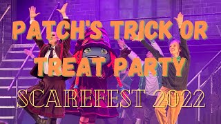 Patchs Trick or Treat Show  Alton Towers Scarefest 2022 [upl. by Eenor]