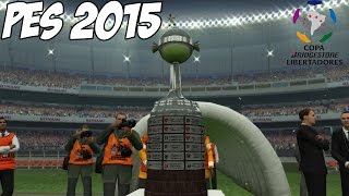 PES 2015 Gameplay Libertadores Final Cruzeiro vs Nacional [upl. by Reave]